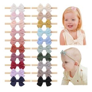 Jollybows 20pc Nylon Bow Set